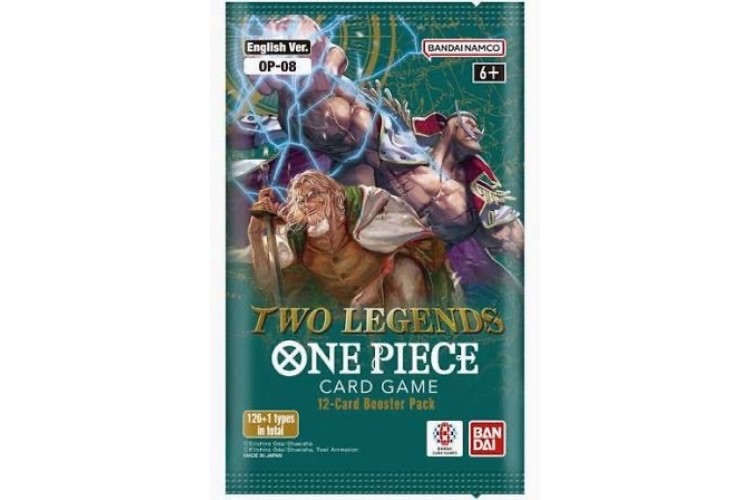 One piece trading card game two legends booster pack 
