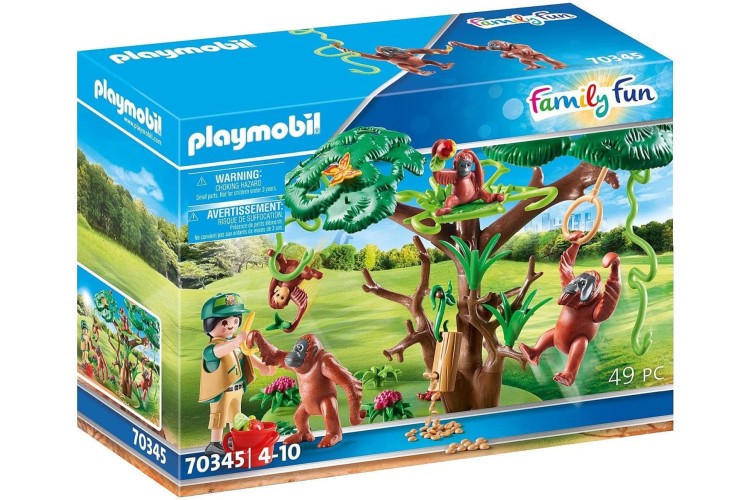 Playmobil Orangutans with Tree 70345