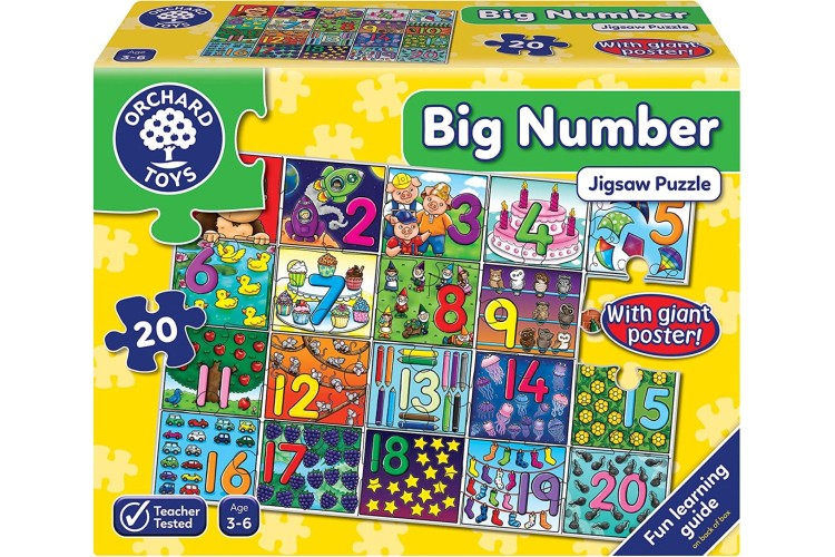 Orchard Toys Big Number Jigsaw Puzzle