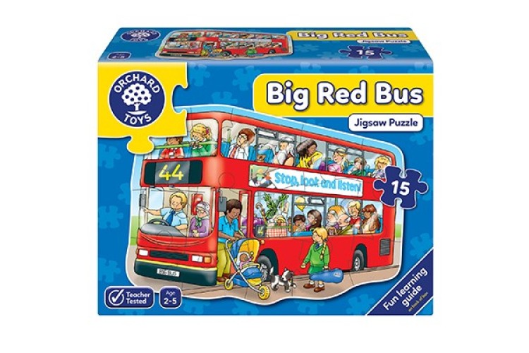 Orchard Toys Big Red Bus jigsaw puzzle 