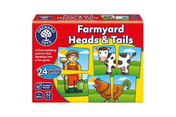 Orchard Toys Farm Heads and Tails 
