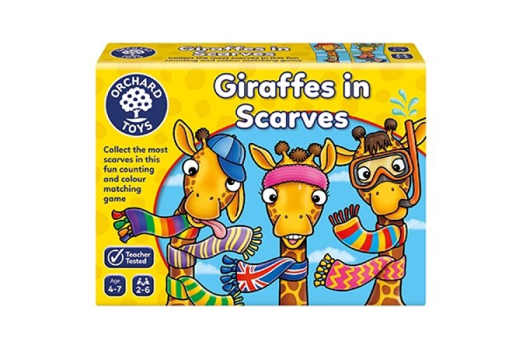 Orchard Toys Giraffes in Scarves 