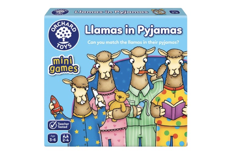 Orchard Toys Llamas in Pyjamas Mini Game 