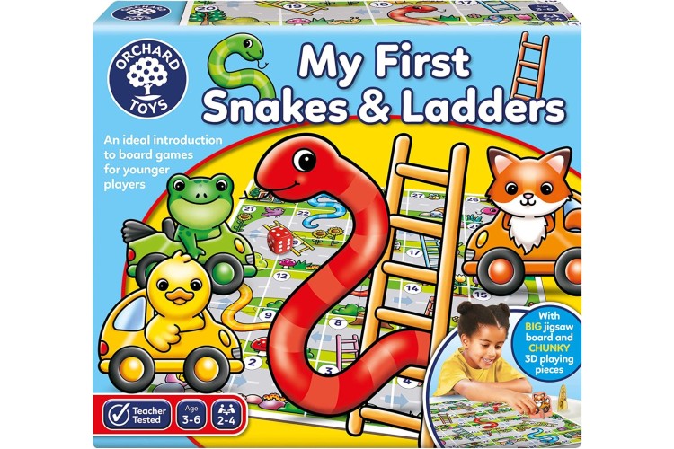 Orchard Toys My First Snakes & Ladders 