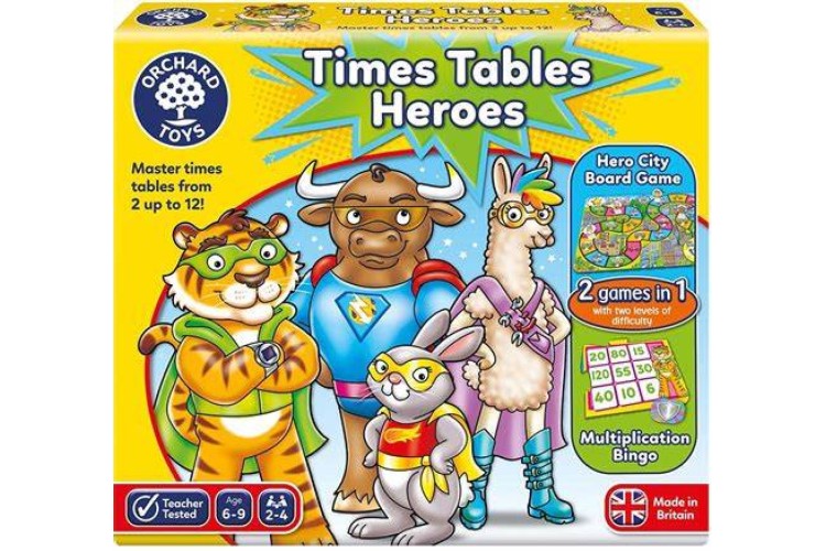 Orchard Toys Times Tables Heroes 