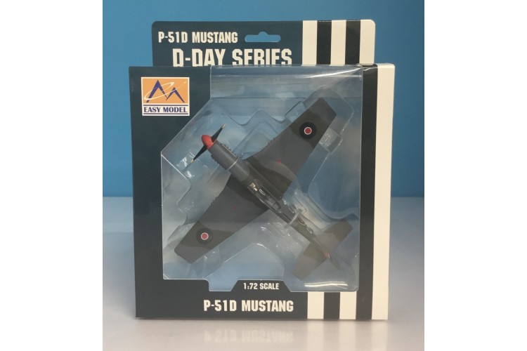 Easy Model P-51D Mustang D-Day Series 1:72 Scale model kit 