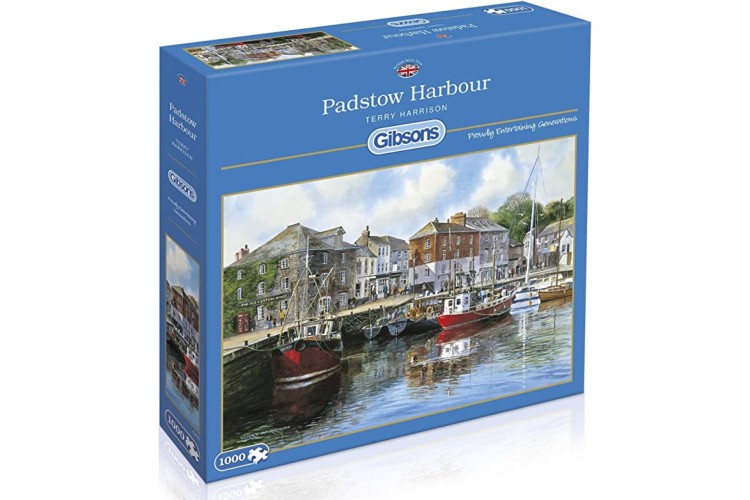 Gibson's Padstow Harbour 1000 pcs jigsaw puzzle 