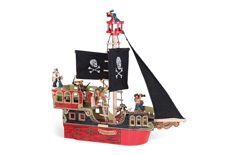 Papo Wooden pirate ship 