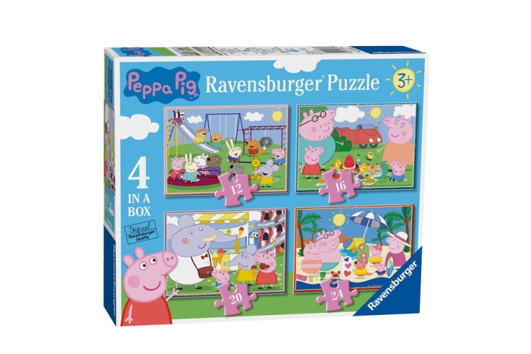 Ravensburger Peppa Pig 4 in box puzzle