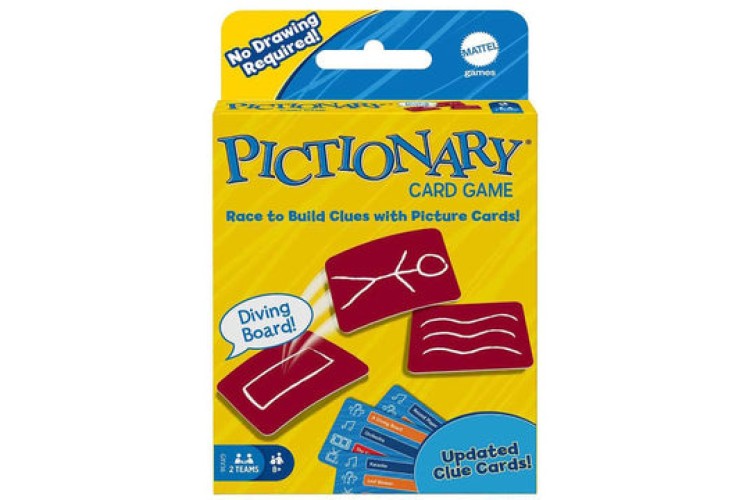 PICTIONARY CARD GAME 