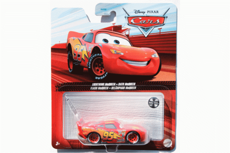Pixar Cars Lightning McQueen Flash McQueen Vehicle 