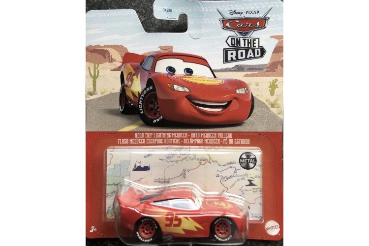 Pixar Cars Road Trip Lightning McQueen Vehicle