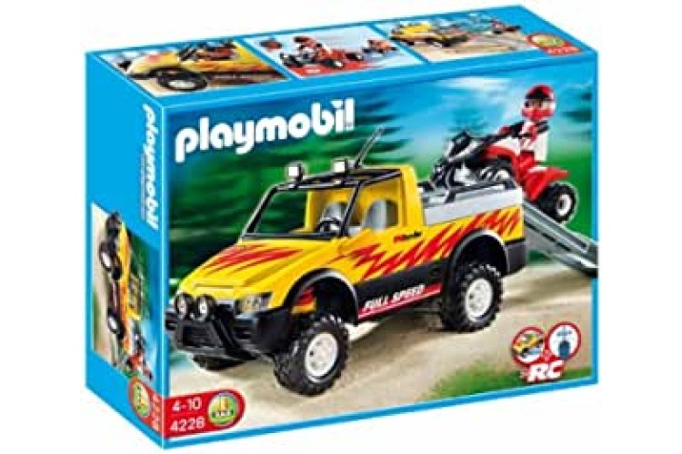 Playmobil Pick up Truck with Quad 4228