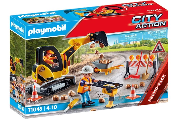 Playmobil Road Construction 71045