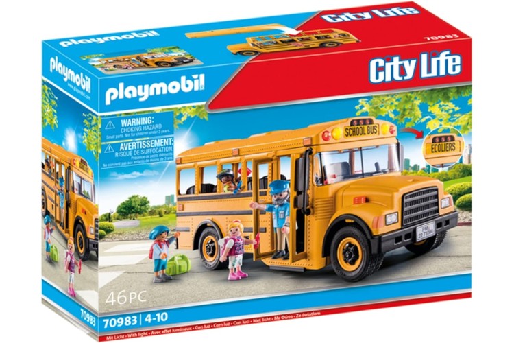 Playmobil School Bus 70983