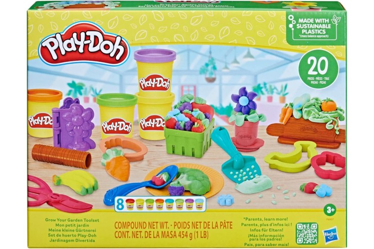 Plush Doh Grow your garden toolset