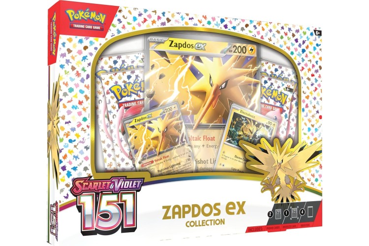 Pokémon 151 Zapdos Ex Collection 