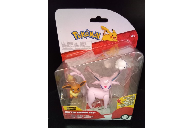 Pokémon Battle Figure Eevee Espeon Snom 