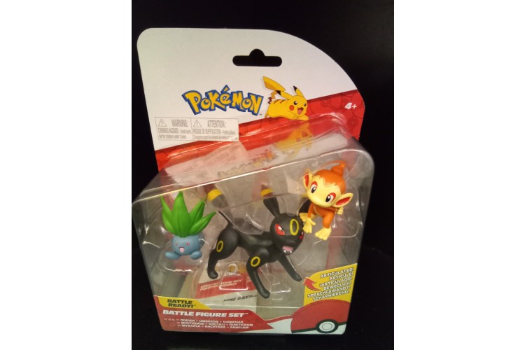 Pokémon Battle Figure Oddish Umbreon Chimchar