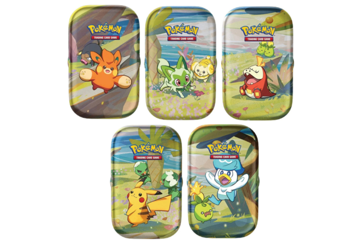 Pokémon Paldea Friends mini tin