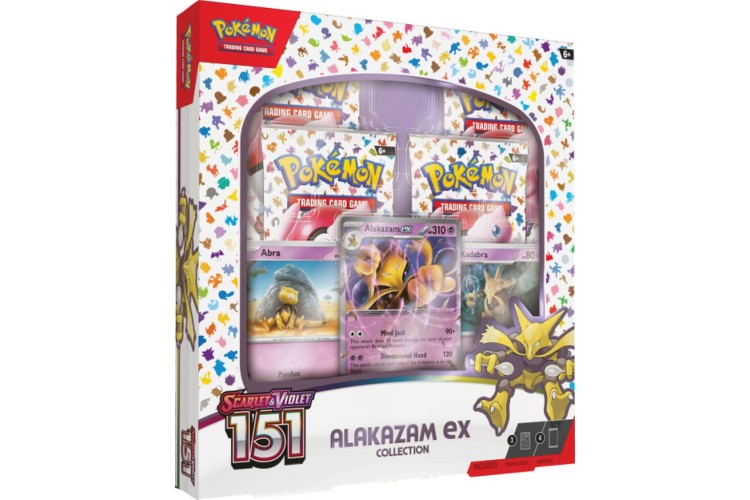 Pokémon Scarlet & Violet 151 Alakazam Ex box 