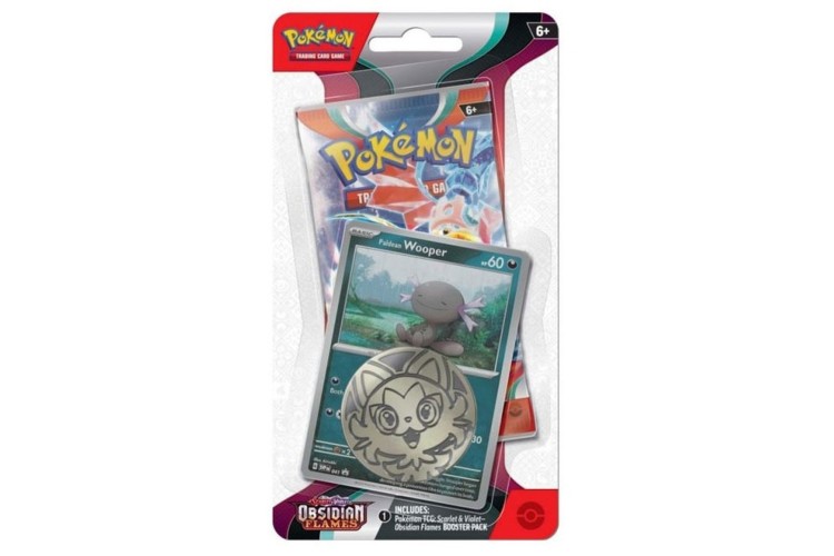 Pokémon scarlet and violet obsidian flames single display pack 