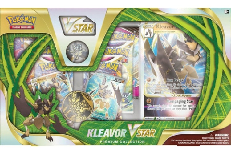 Pokemon Kleavor V Star Premium Collection Box