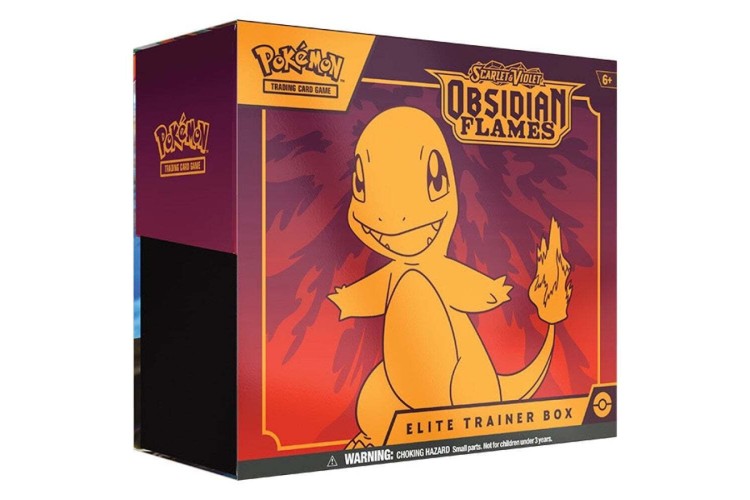 Pokemon scarlet and violet obsidian flames elite trainer box 