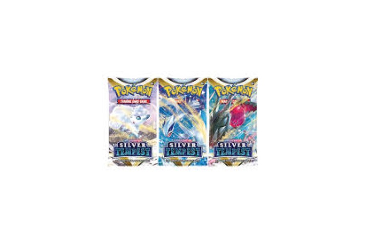 Pokemon silver tempest booster 3 pack 