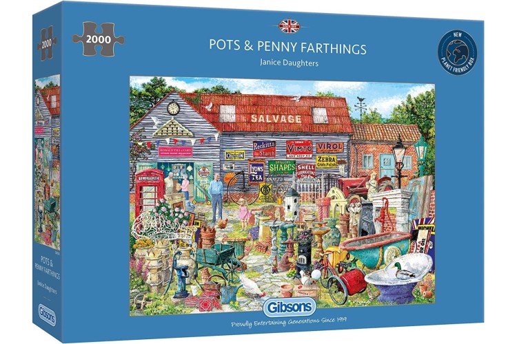 Gibson's Pots and Penny Farthings 2000 piece