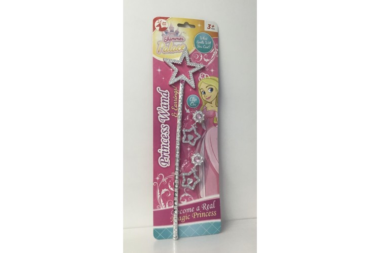 Princess Wand & Earrings Roleplay Accessories