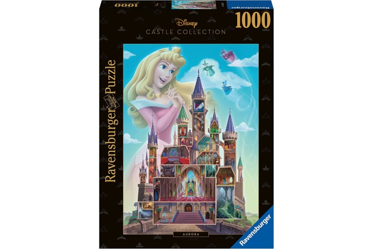 Ravensburger Disney  Aurora Castle Collection 1000 piece jigsaw puzzle  