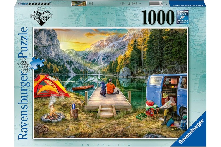 Ravensburger Calm Campsite 1000pc Puzzle 