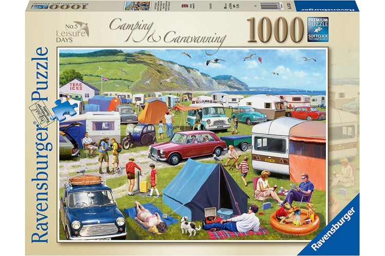 Ravensburger Camping & Caravanning 1000 piece puzzle 