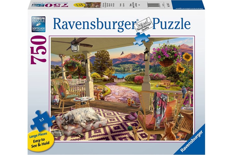 Ravensburger Cozy Front Porch 750 pieces Jigsaw puzzle 