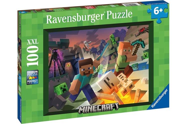 Ravensburger Monster Minecraft 100XL jigsaw puzzle 
