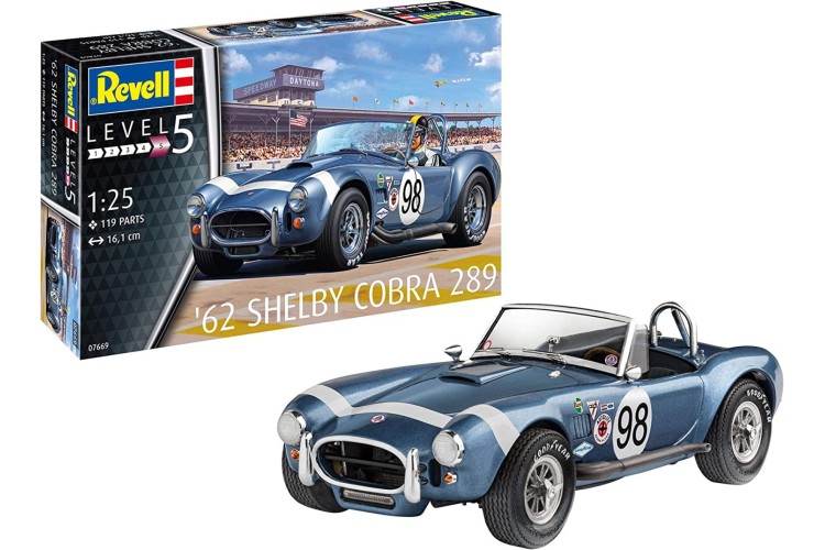 Revell '62 Shelby Cobra 289 model set