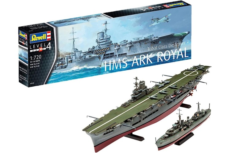 Revell HMS Ark Royal 1:720 model kit 