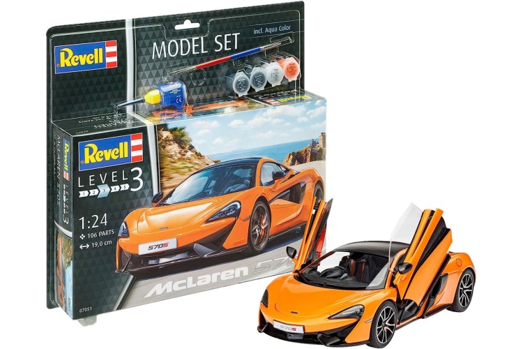 Revell McLaren 570S model kit set 