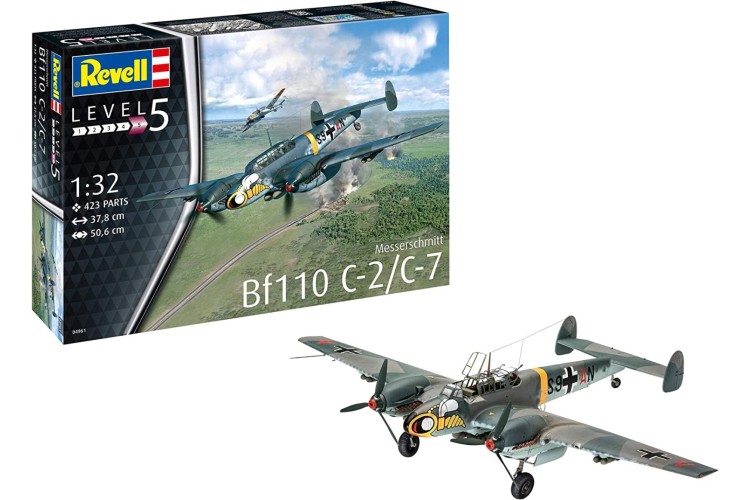 Revell Messerschmit Bf110 c-2/c-7 model kit