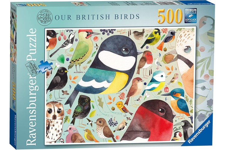 Ravensburger Sewell's Our British Birds 500pcs Jigsaw puzzle 