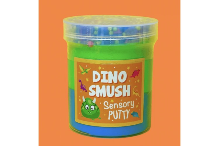 Slime Party Dino Smush Sensory Putty