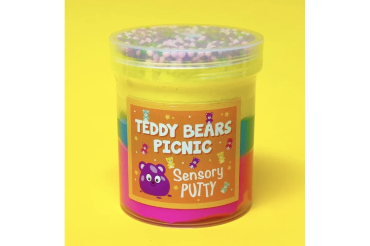Slime Party Teddy Bears Picnic  Sensory Putty