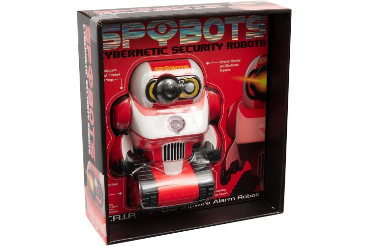 Spybots cybernetic security robot red
