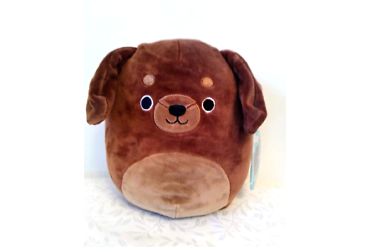 Squishmallows Official Kellytoy 5 Inch Soft Plush Flaxy the Dog Dachshund  8A