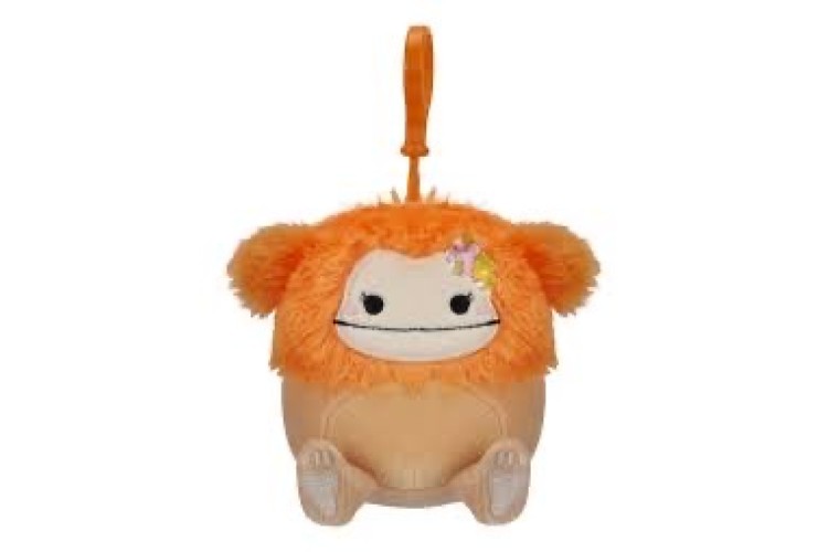 Squishmallows Shasta Plush bag clip 