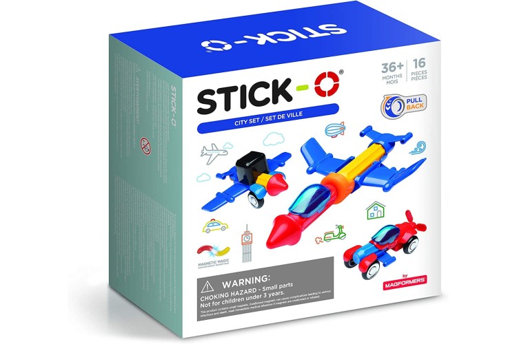 Stick-O City Set 16-Piece