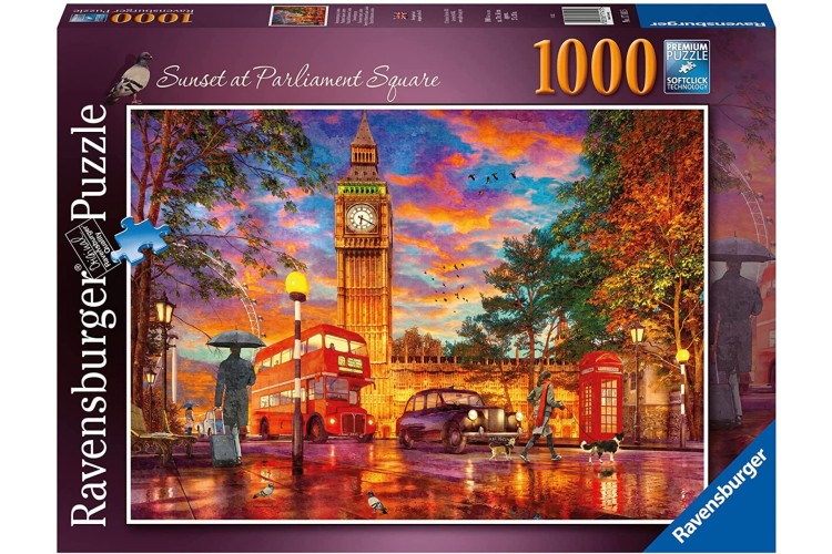 Sunset at Parliament Square 1000pcs Jigsaw puzzle 