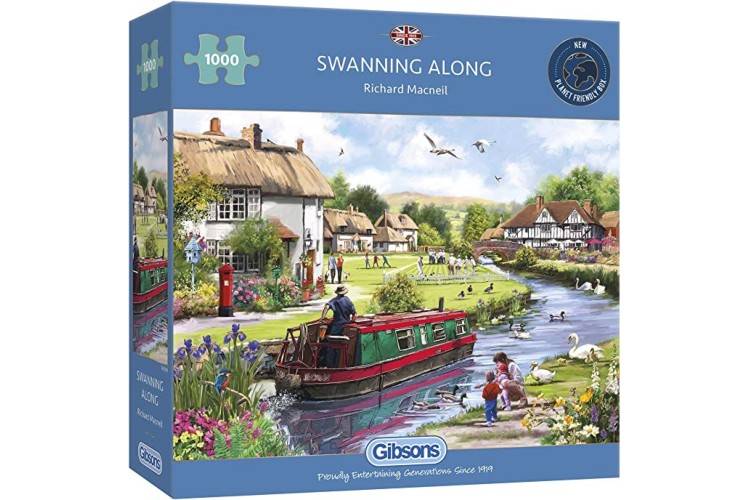 Gibson's SWANNING ALONG 1000PC