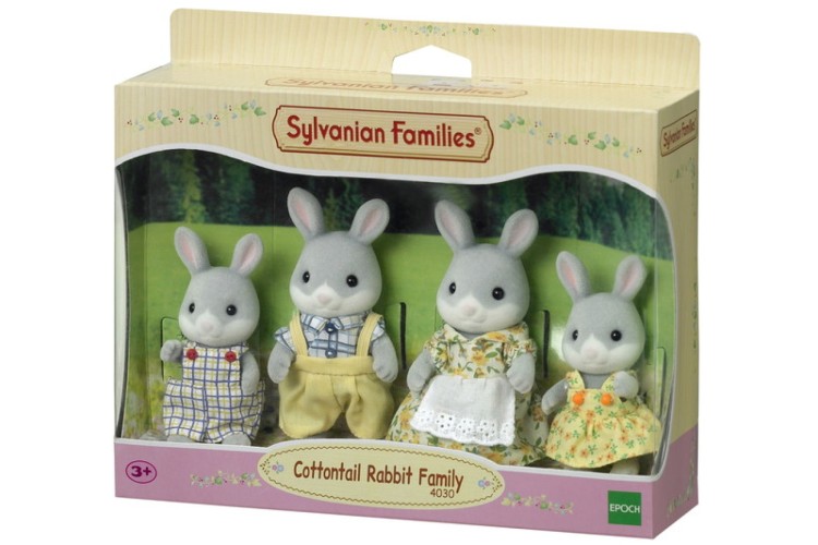 Sylvanian Families Cottontail Rabbit Family 